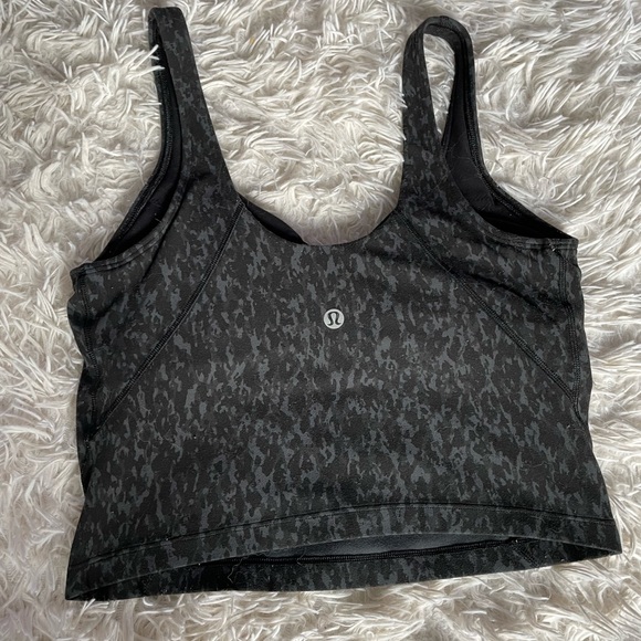 lulu-lemon align tank leopard camo great condition! - Picture 2 of 2